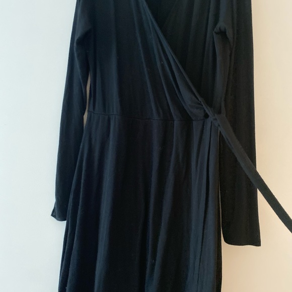 Express Faux Wrap Dress - Picture 2 of 4